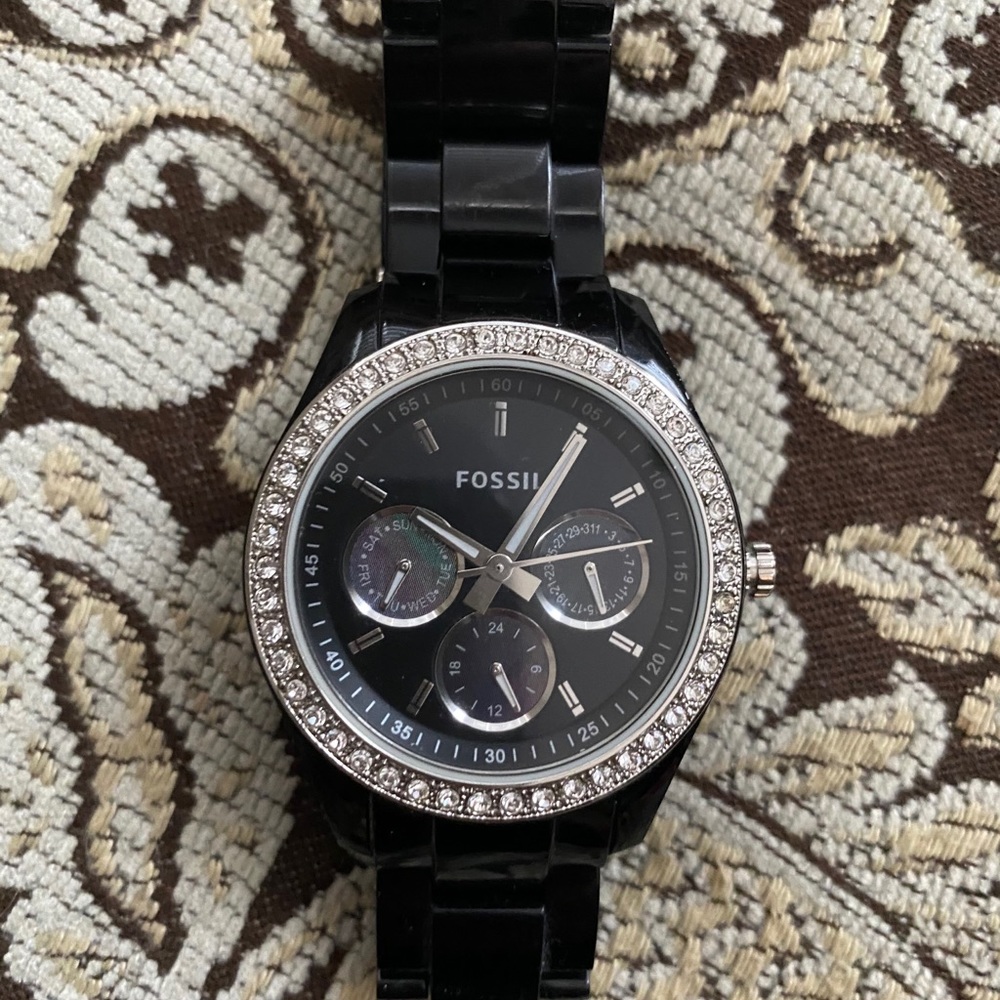 Womens Fossil Chronograph Watch